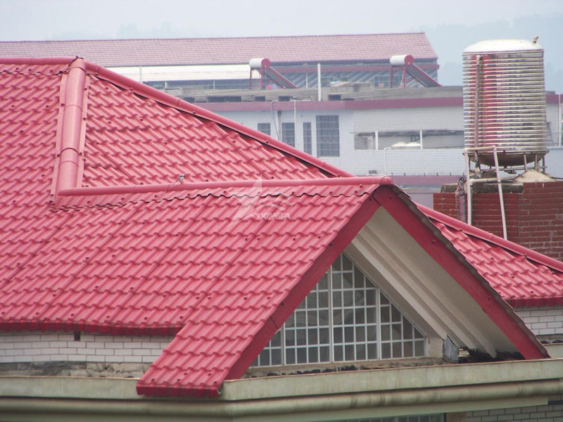 新型屋面建材合成樹(shù)脂瓦，傳統建筑用瓦的傳承替代建筑材料